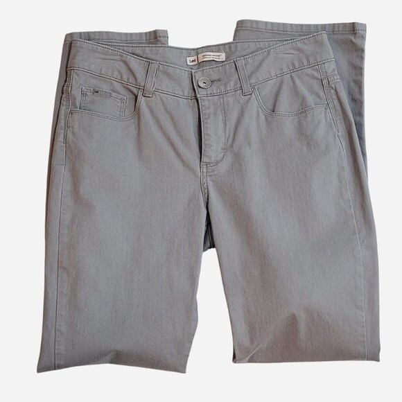 Lee Slender Secret Grey Slim Fit Jeans | Size 8M | W32 | Mid-Rise - Picture 1 of 5